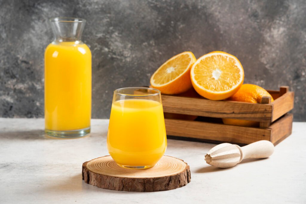Vitamin C-rich juices